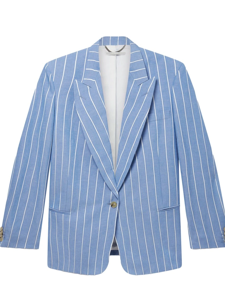 Affordable blazer Stella McCartney single-breasted pinstriped Women 0810